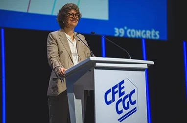39e congrès : discours de Christelle Thieffinne, présidente de la CFE-CGC